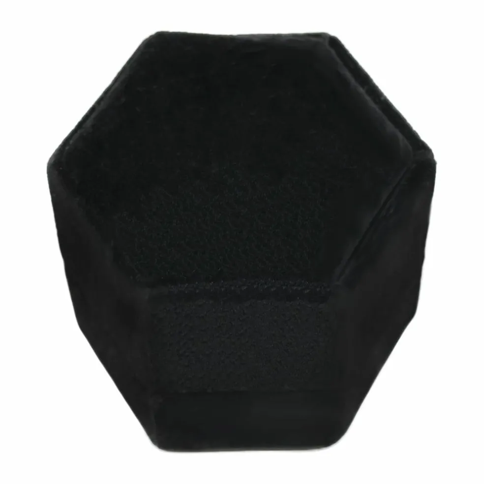 Hexagon Velvet Ring Box by Bead Landing™