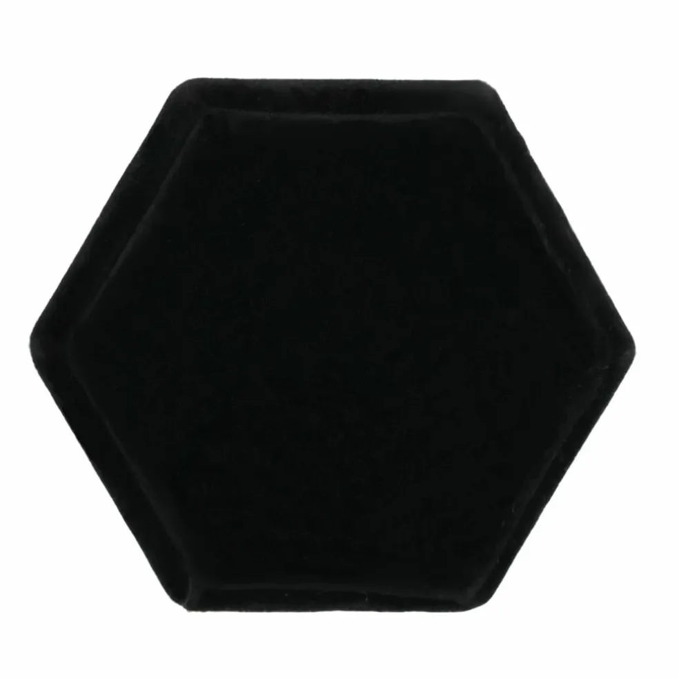 Hexagon Velvet Ring Box by Bead Landing™