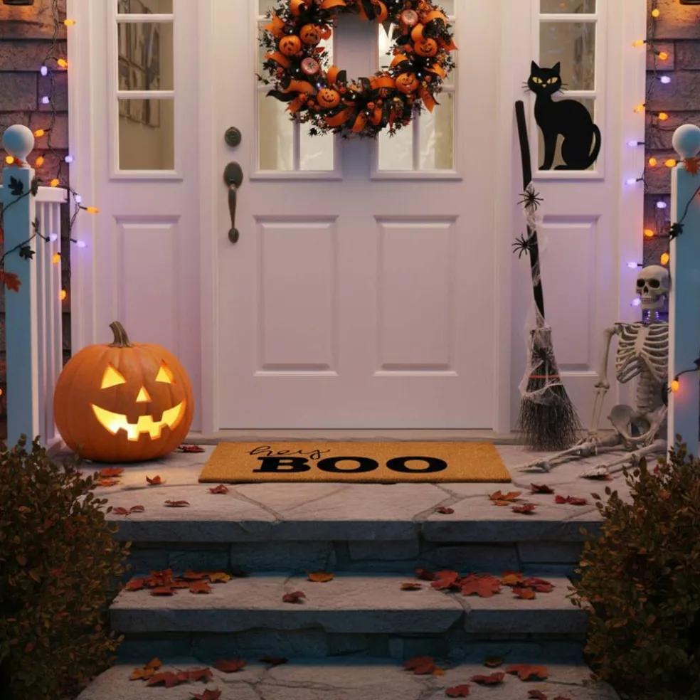 Hey Boo Doormat