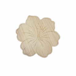 Hibiscus DIY Wood Plant Stand Décor by Make Market®