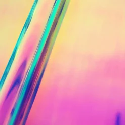Hibiscus Holographic Heat Transfer Vinyl by Make Market®