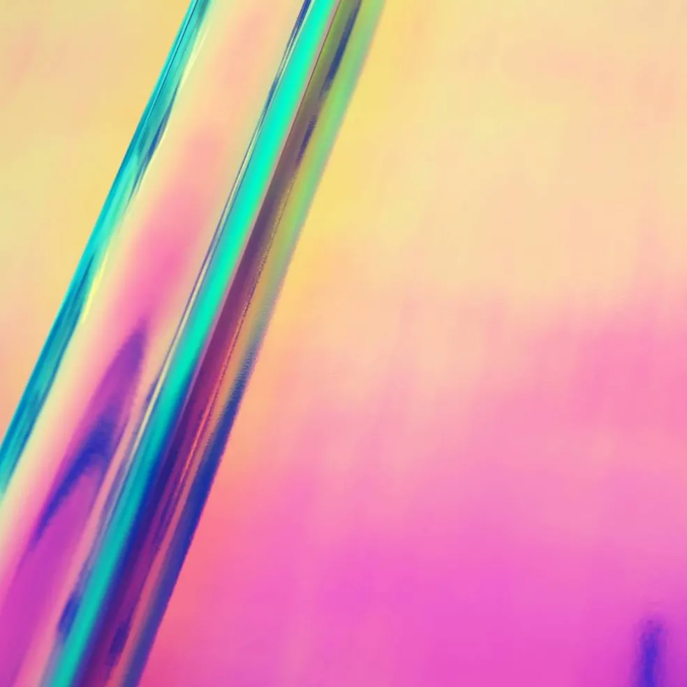 Hibiscus Holographic Heat Transfer Vinyl by Make Market®