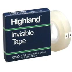 Highland™ Invisible Tape Rolls, 12ct.