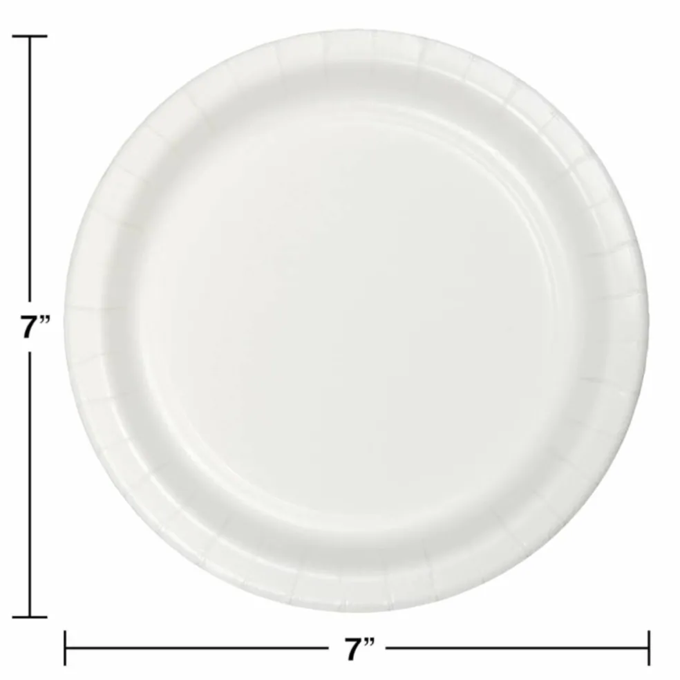 Hoffmaster 7" Dessert Plates, 24ct.