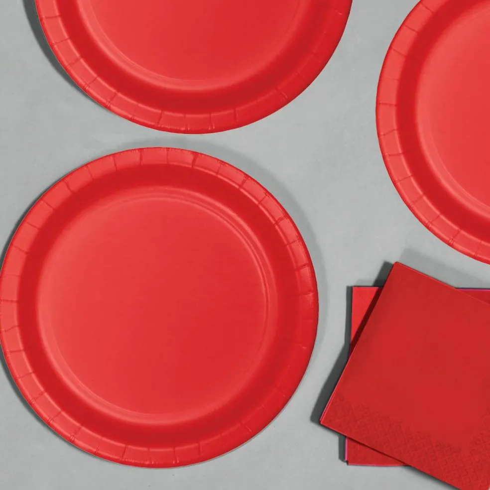 Hoffmaster 9" Solid Paper Plates, 24ct.