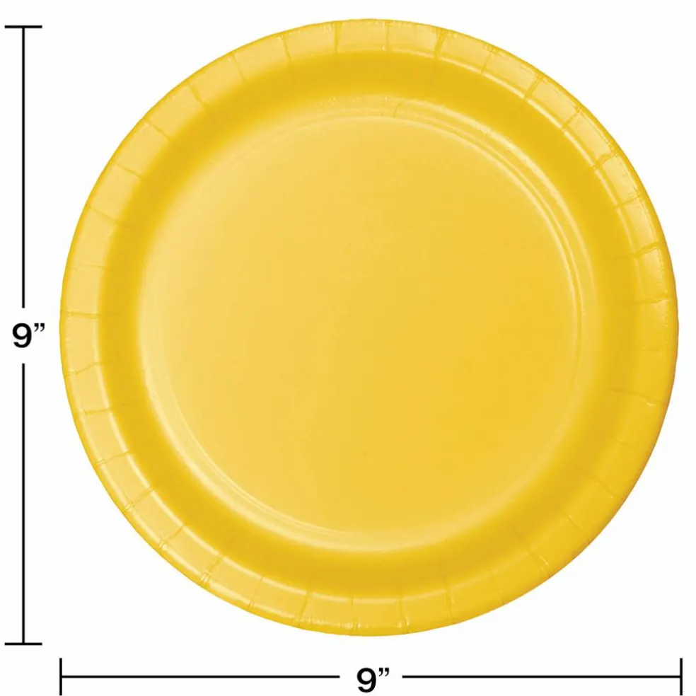 Hoffmaster 9" Solid Paper Plates, 24ct.