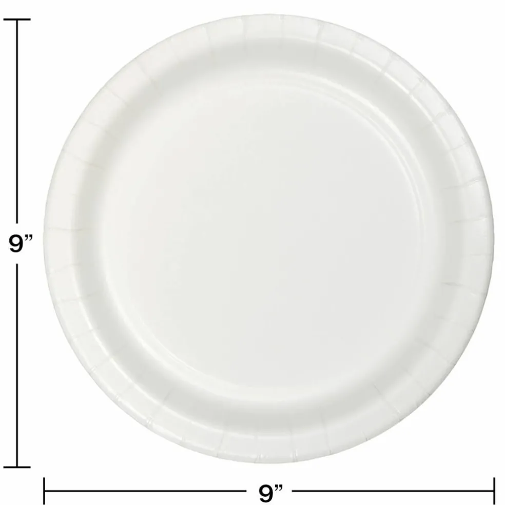 Hoffmaster 9" Solid Paper Plates, 24ct.