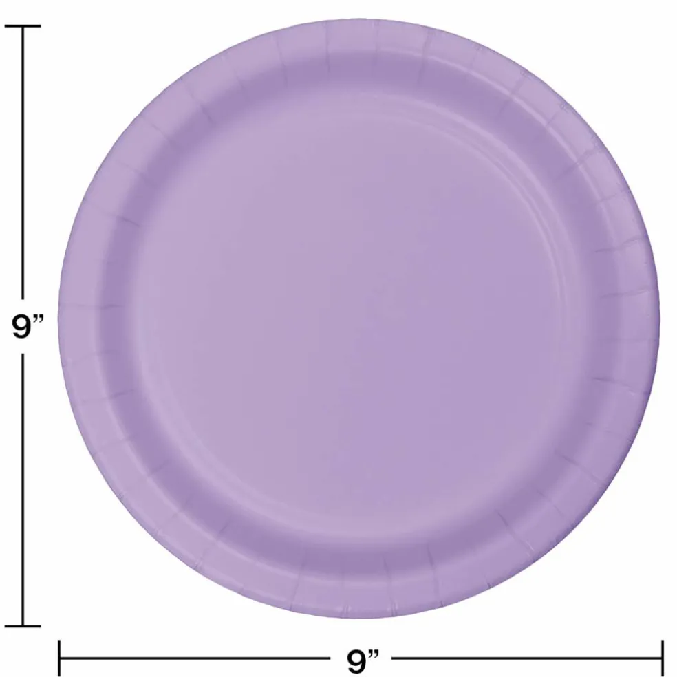 Hoffmaster 9" Solid Paper Plates, 24ct.