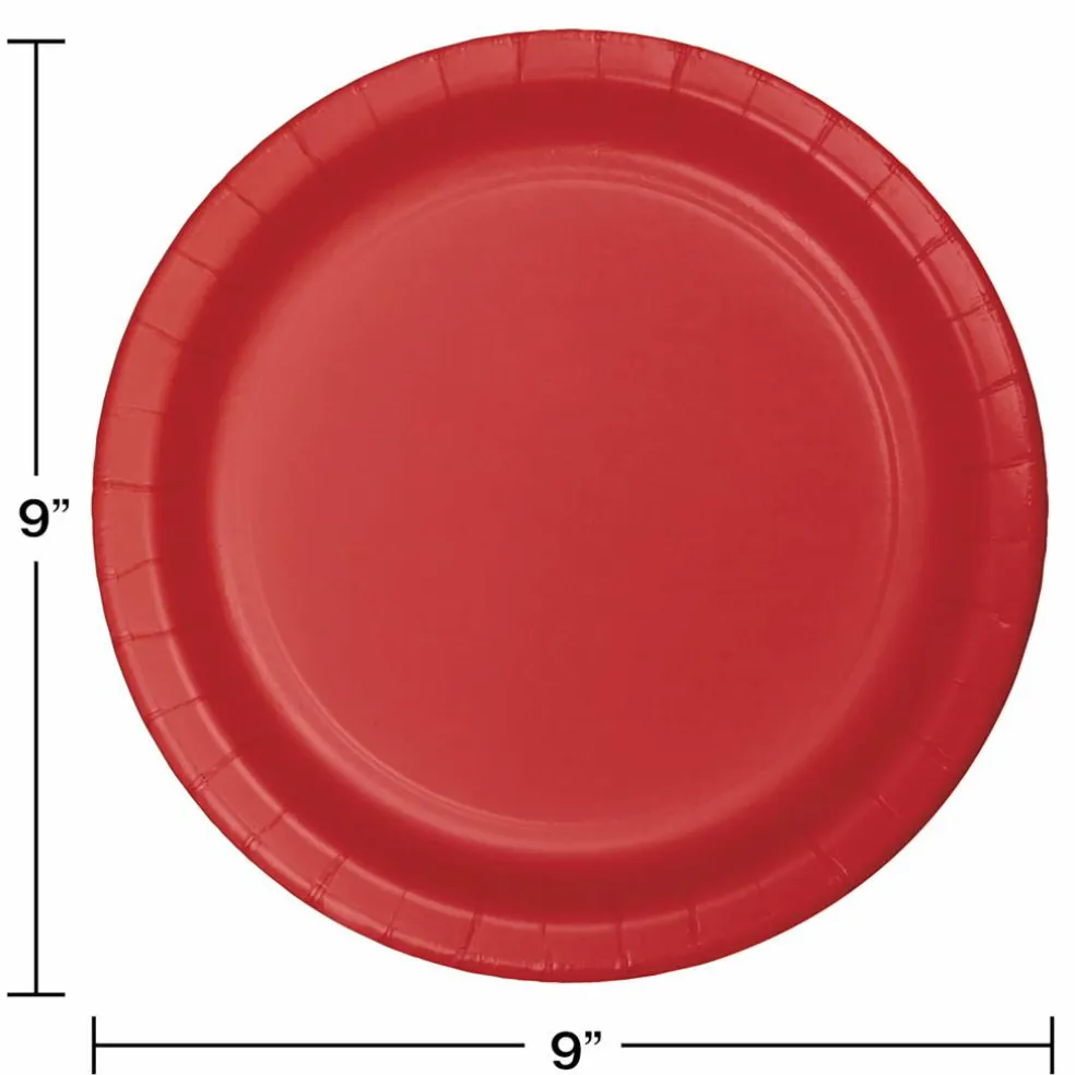Hoffmaster 9" Solid Paper Plates, 24ct.