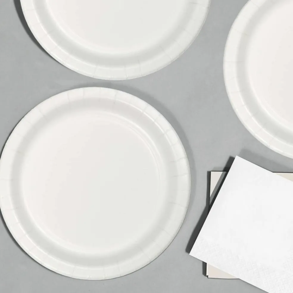 Hoffmaster 9" Solid Paper Plates, 24ct.