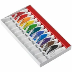 Holbein Acrylic Gouache 12-Color School Paint Set