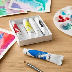 Holbein Artist Acrylic Gouache Assorted Colors Basic Introductory Set
