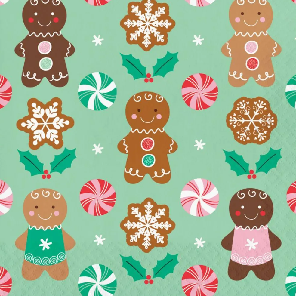 Holiday Sweets Beverage Napkins