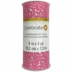 Holographic Dot Tulle by Celebrate It™