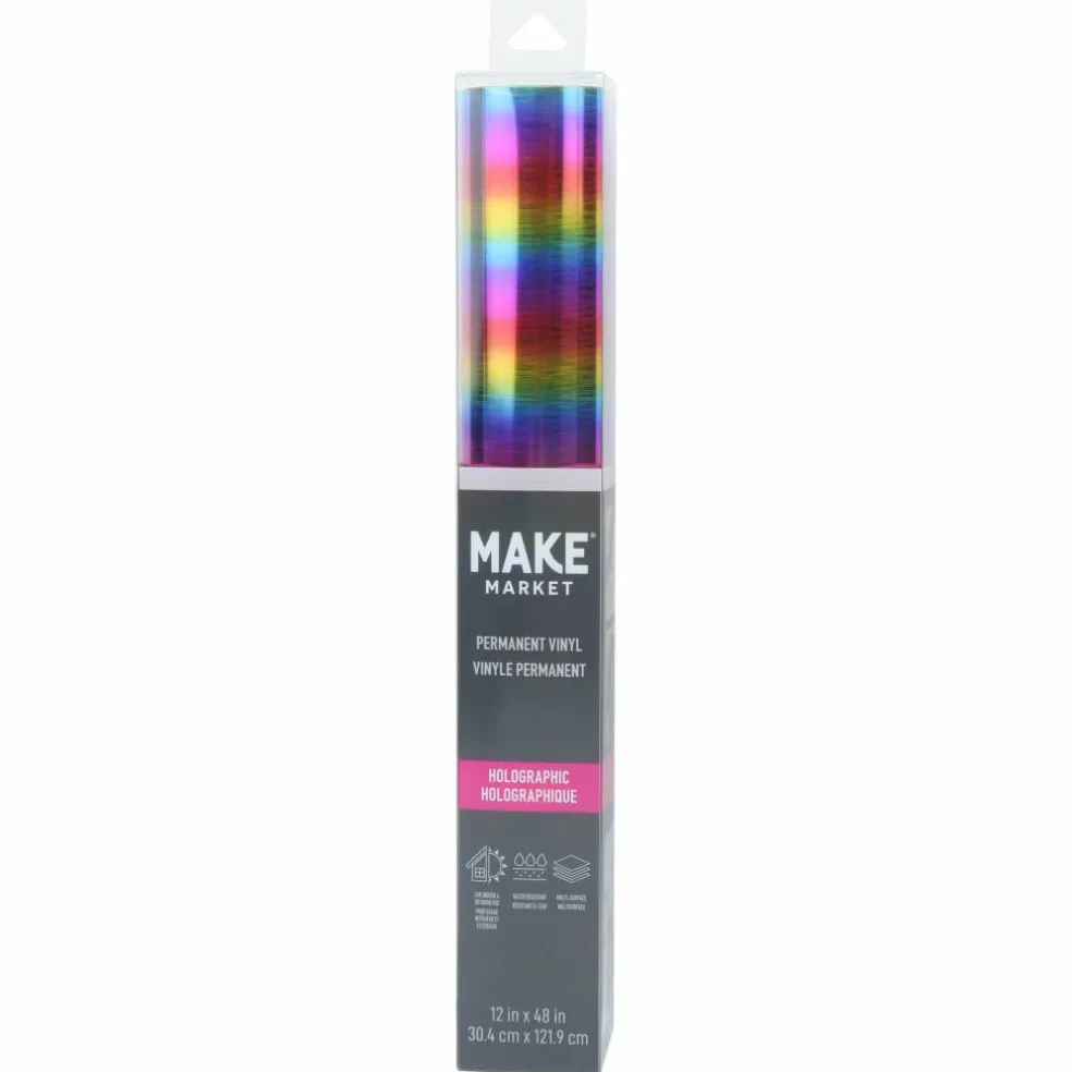 Holographic Permanent Vinyl by Make Market®
