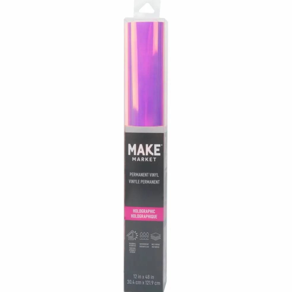 Holographic Permanent Vinyl by Make Market®