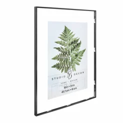 Home™ Black Metal Float Frame by Studio Décor®