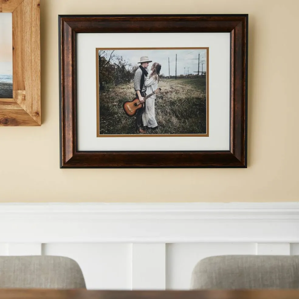 Home Bronze Frame with Double Mat by Studio Décor®