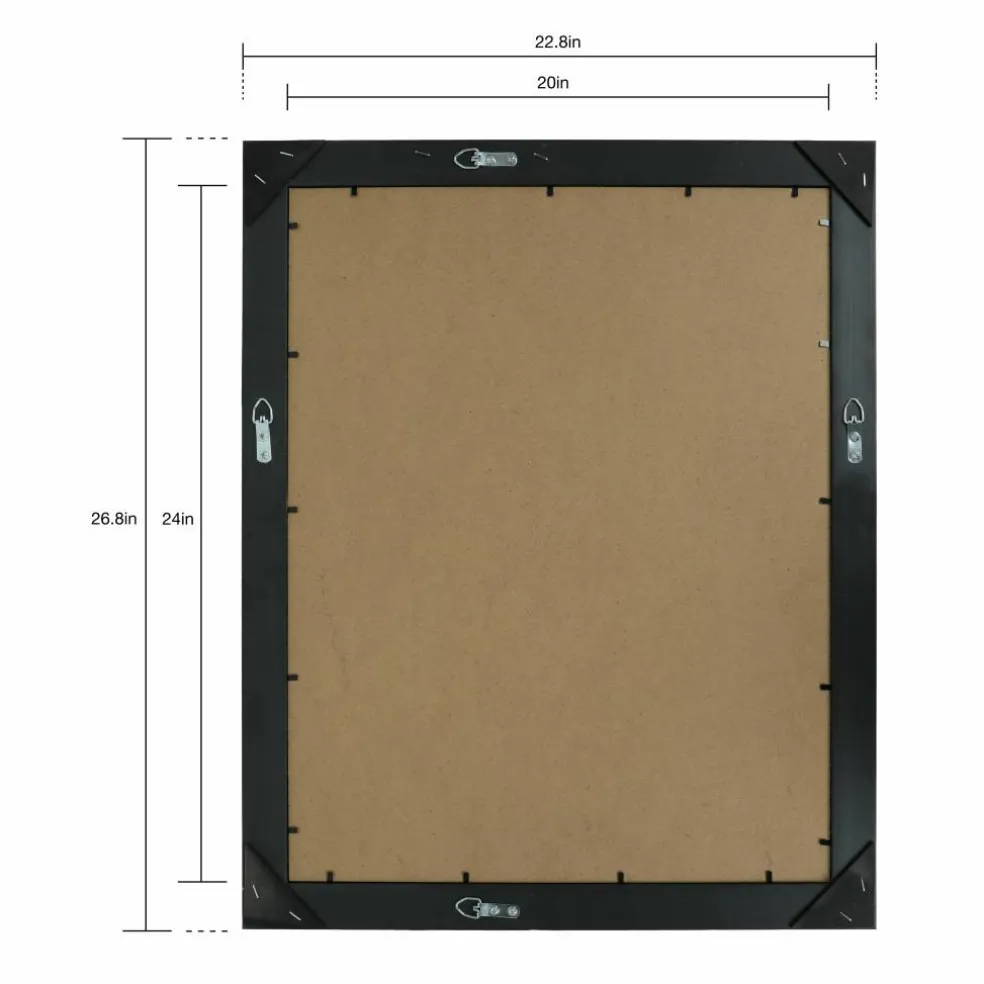 Home Bronze Frame with Double Mat by Studio Décor®