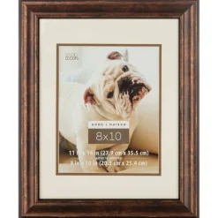 Home Bronze Frame with Double Mat by Studio Décor®