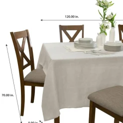 Home Details Chic & Rustic Tablecloth