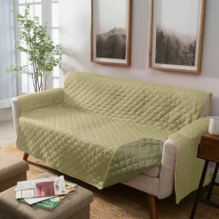 Home Details Reversible Quilted Furniture Loveseat Protector