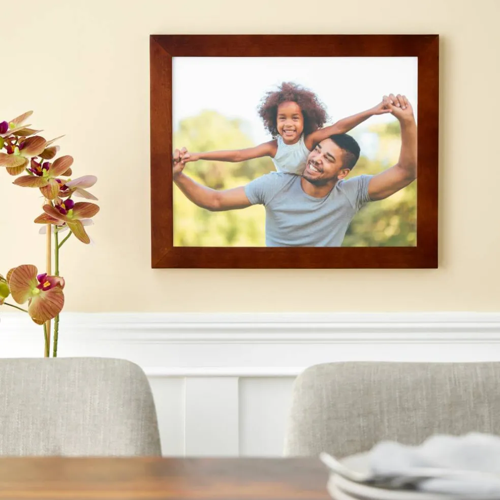 Home Flat Espresso Frame by Studio Décor®
