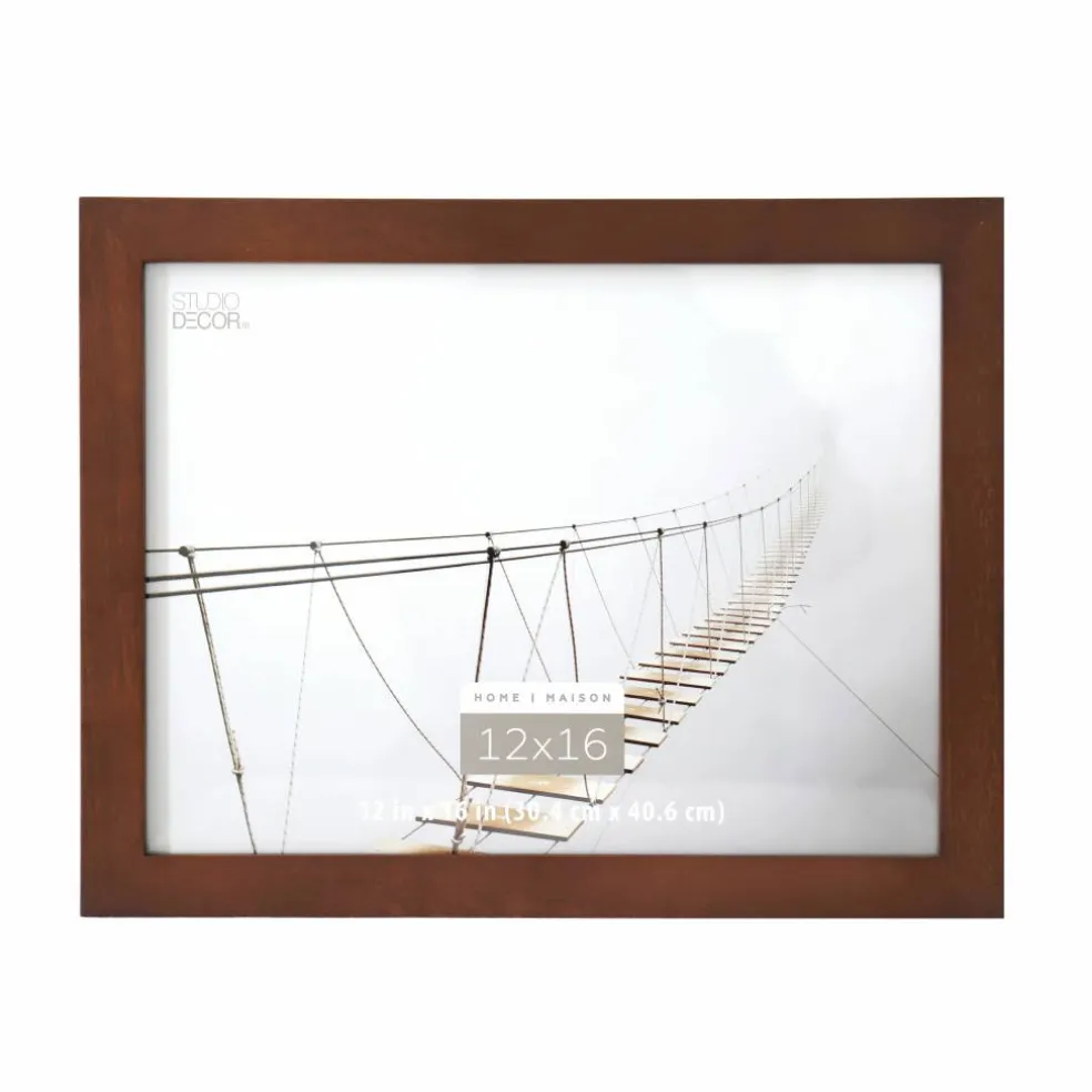 Home Flat Espresso Frame by Studio Décor®