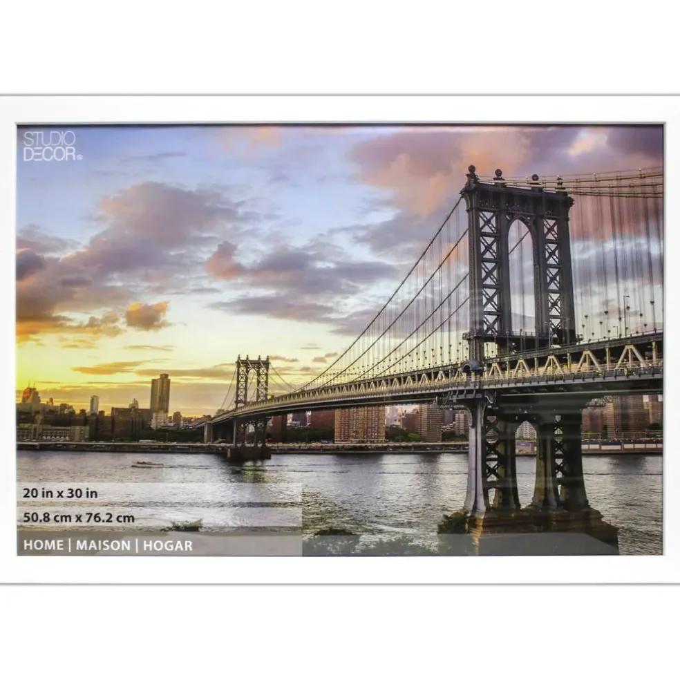 Home Flat White Frame by Studio Décor®