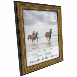 Home Gold Pompeii Wood Wall Frame by Studio Décor®