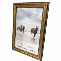 Home Gold Pompeii Wood Wall Frame by Studio Décor®