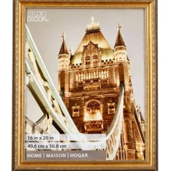 Home Gold Pompeii Wood Wall Frame by Studio Décor®