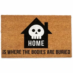 Home is Where the Bodies are Buried Door Mat