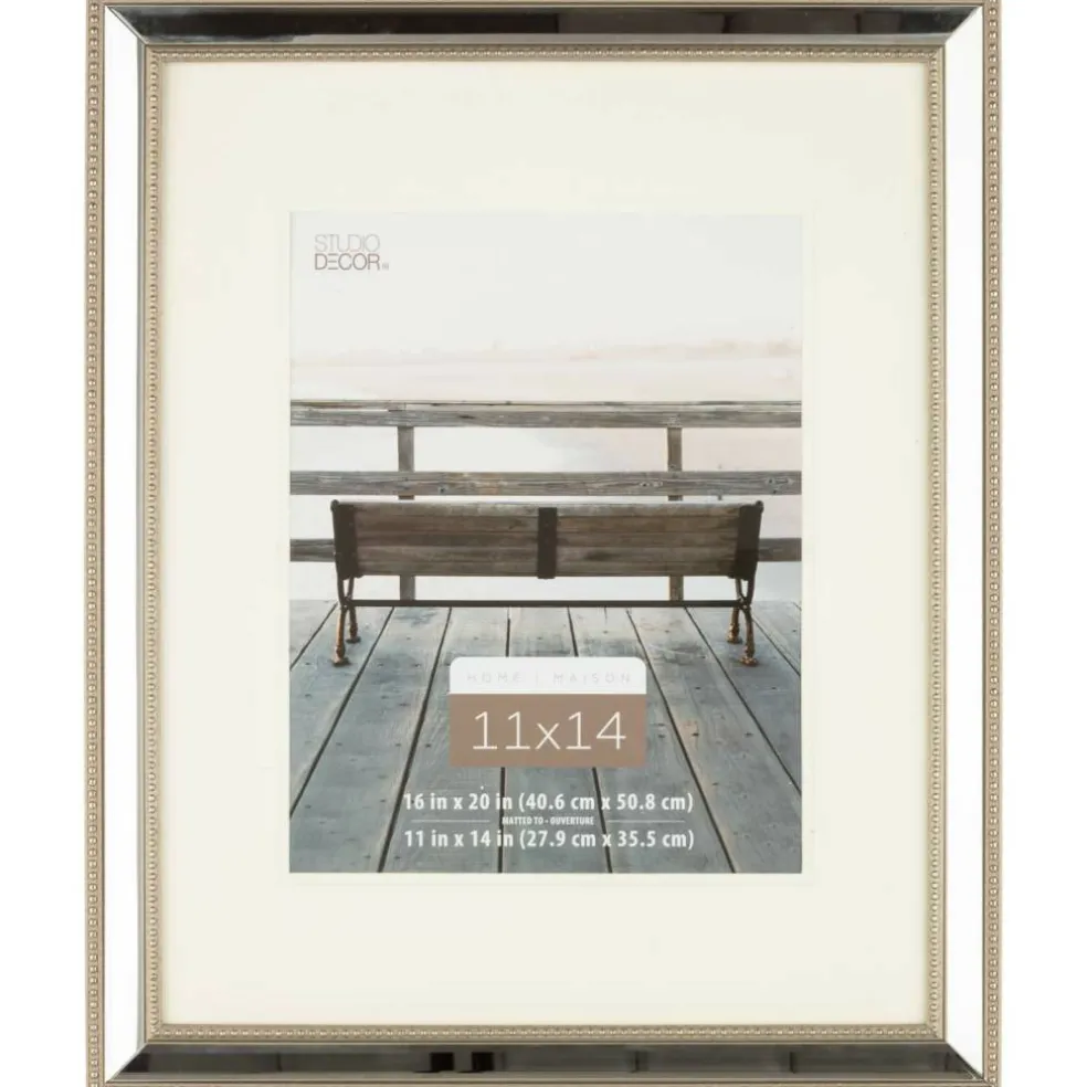 Home Mirrored Frame with Mat by Studio Décor®