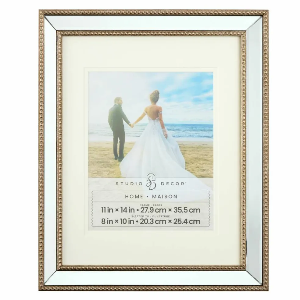 Home Mirrored Frame with Mat by Studio Décor®