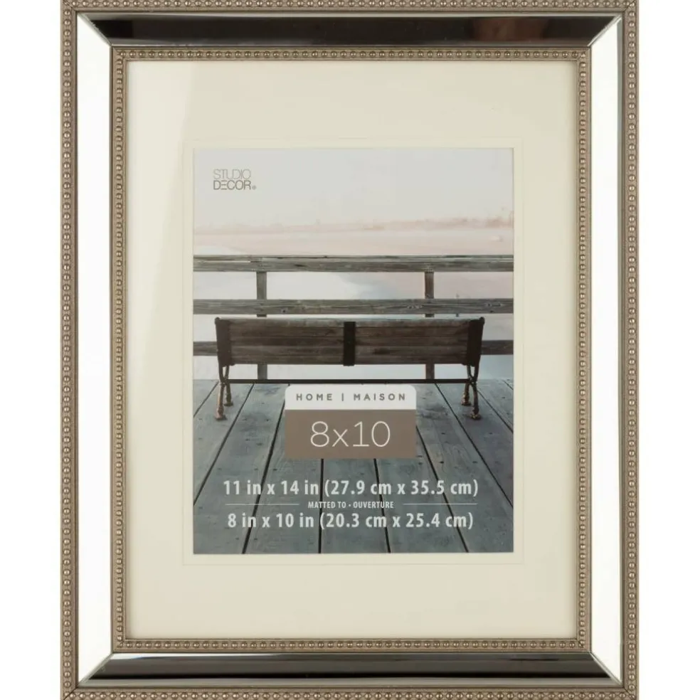 Home Mirrored Frame with Mat by Studio Décor®