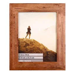 Home Natural Brown Wood Plank Frame by Studio Décor®