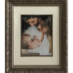 Home Silver Floral Frame with Mat by Studio Décor®