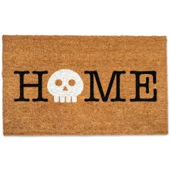 Home Skull Door Mat