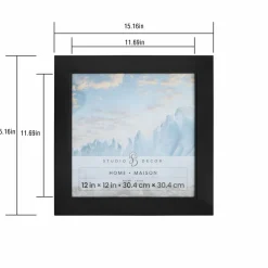 Home Studio Black Frame by Studio Décor®