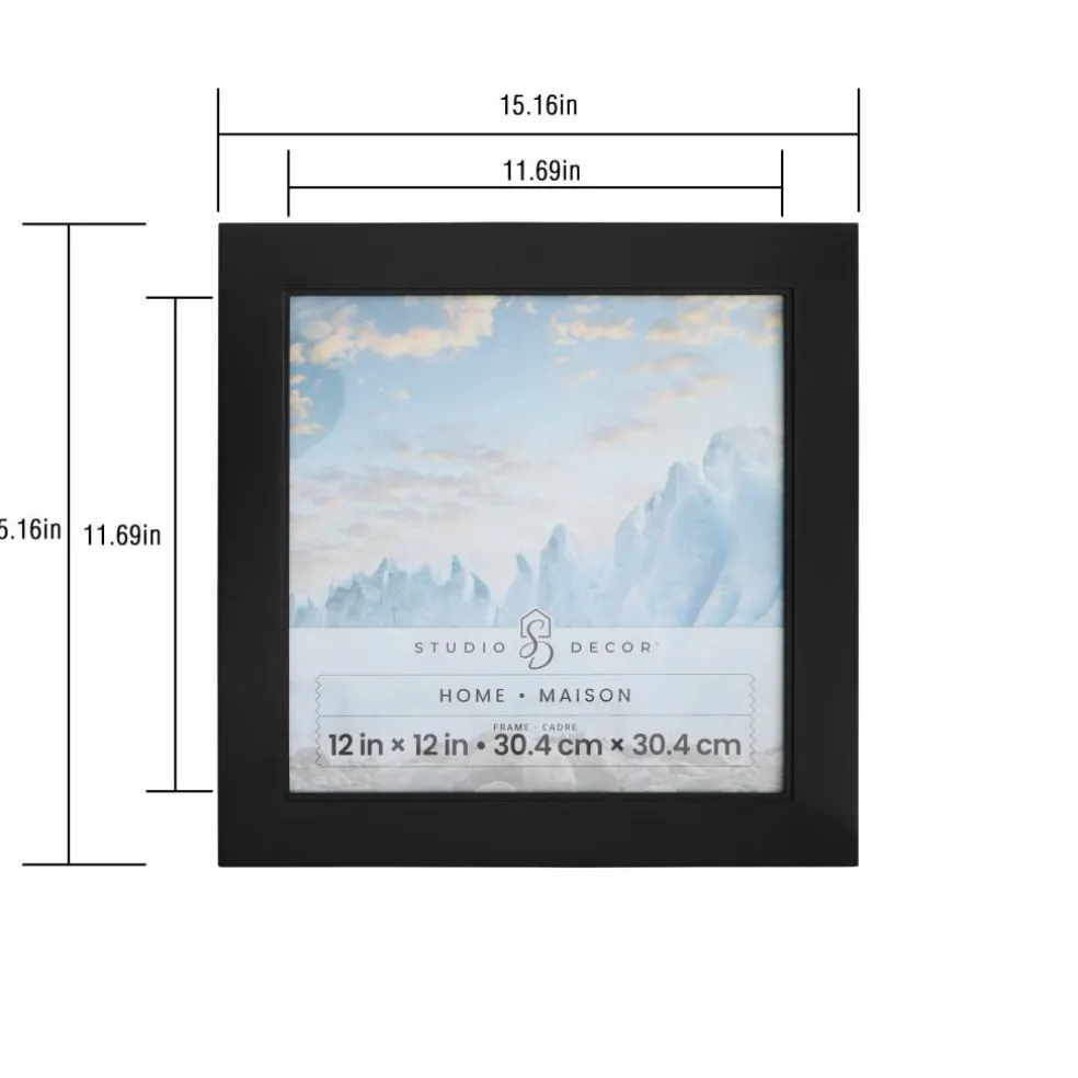 Home Studio Black Frame by Studio Décor®