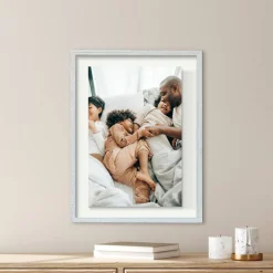 Home™ White Distressed Float Frame by Studio Décor®