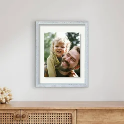 Home™ White Distressed Float Frame by Studio Décor®