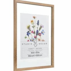 Home™ 14" x 20" Brown Float Frame by Studio Décor®