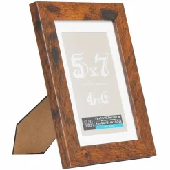 Honey Belmont Frame with Mat by Studio Décor®
