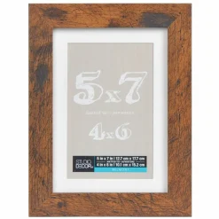 Honey Belmont Frame with Mat by Studio Décor®