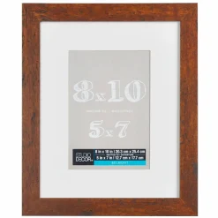 Honey Belmont Frame with Mat by Studio Décor®