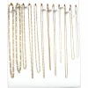 12 Hook White Chain Necklace Display Jewelry Easel New