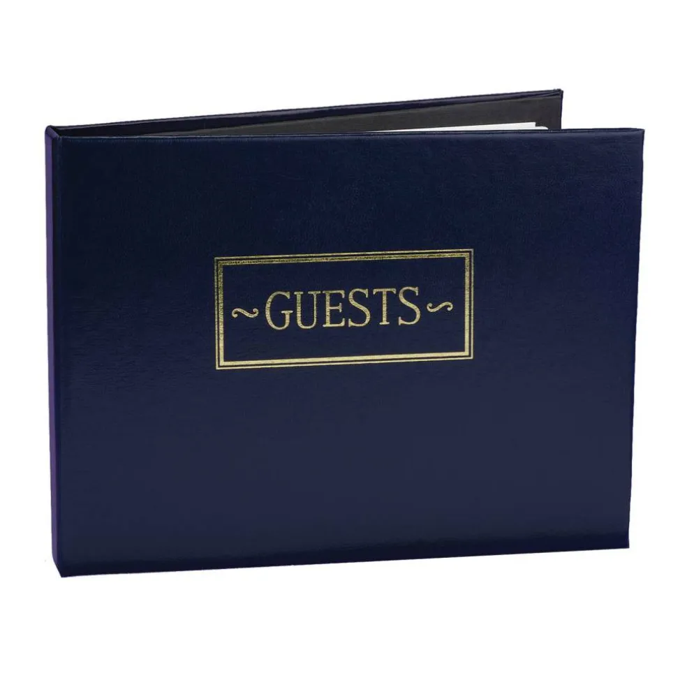 Hortense B. Hewitt Co. All Occasion Navy Guest Book