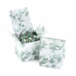 Hortense B. Hewitt Co. Greenery Bridal Shower Blank Favor Boxes, 25ct.